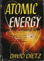 Atomic Enegy by David Dietz  Hard Cover Front
