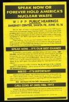 Speak Now or Forever Hold America's Nuclear Waste