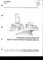 Experience Gained from the Space Nuclear Rocket Program (Rover)