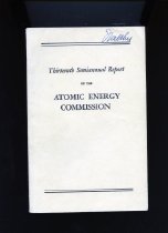 Thirteenth Semiannual Report of the Atomic Energy Commission