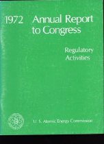 1974 Annual Report to Congress