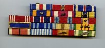 U.S.A.F. Ribbon Bar with 18 Ribbons