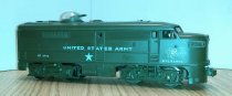 United States Army XT 2716 Sylvania Toy Train Engine