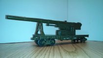 United States Army Atomic Cannon Toy Train Car