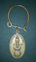 St. Michael's Medallion- Atoms for Peace O'Mary Keychain