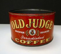 Old Judge Coffee Can