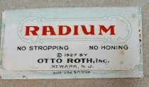 Radium Razor Blade