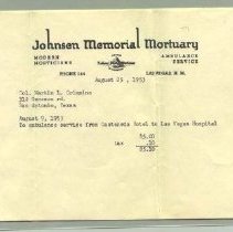 Typewritten statement