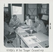 Ira Turner and VISTA volunteers