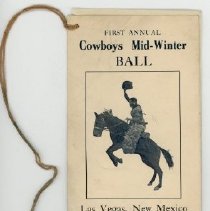 Cowboys Mid-Winter Ball Program (cover)