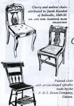 Jacob Knoebel - chairs 1840-1850