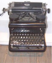 Royal typewriter