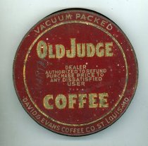 Old Judge Coffee Jar - Gentsch's Market