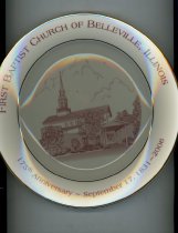 175th Anniv - First Baptist Church - plate