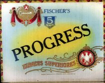 Inside Lid of Cigar Box