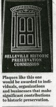 Historic Preservation Commission Plaque