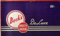 Beck's Delux Cigar Box - 10 Cent digar