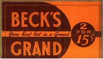 Beck's Grand Cigar Box