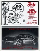 Nicks SOS and Schmidt Chevrolet Ads