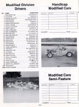 Modified Drivers Division Racers