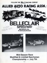 BelleClair Speedway Ad