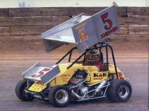 Mike Obst in micro sprint racecar