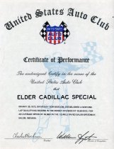 US Auto Club  - Elder Cadillac