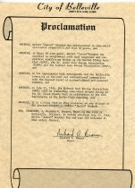 Proclamation - Walter "Junior" Knepper Day