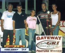 Knepper, Steve with Trophy