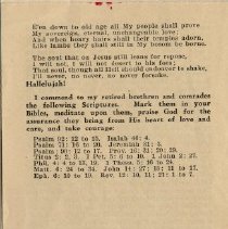 "Retired" from "Ancient Prophets".