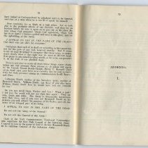 End statement & Begin addenda