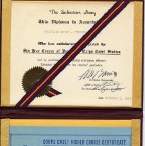Certificate, Achievement