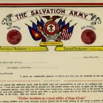 Certificate, Achievement