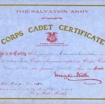 Certificate, Achievement