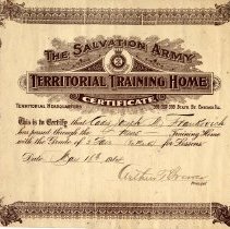 Certificate, Achievement