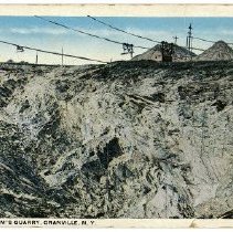 View of William's Quarry, Granville, N.Y.