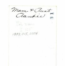 Mary Elizabeth Davies and Earl Wood's aunt