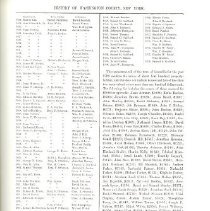 History of Granville, The