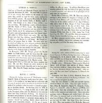 History of Granville, The