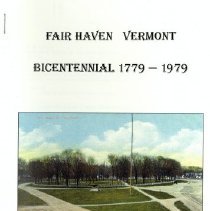 Fair Haven Vermont: Bicentennial, 1779-1979