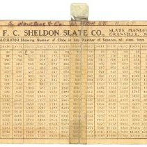 F.C. Sheldon Slate Co.