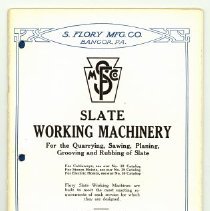 Slate Working Machinery