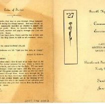 Granville High School Commencement Program