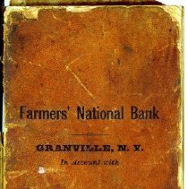 Account book of Fayetta  Potter.