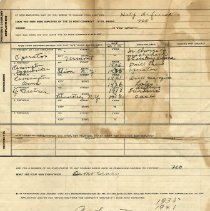 William Goronwy Williams Employment Application