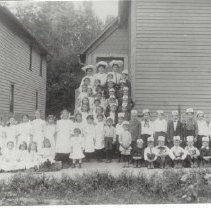 Hebrew School at Adas Yeshurun Synagogue, Sioux City, Iowa, ca.1908