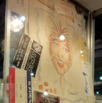 Caricature poster of Lin Ford from APCO Annual Conference, Atlanta GA.