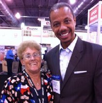 Lin Ford and former APCO Executive Director George Rice.