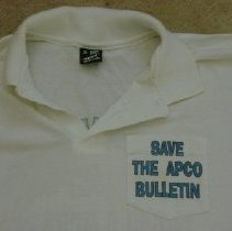 Front view of polo shirt