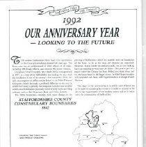 Stafforshire Police Commemorative Issue 1992